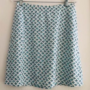 🎉Host Pick🎉EUC J.Jill fish print skirt